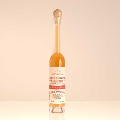 Apfelessig mit Holunderblüte, Flasche 0,1 l