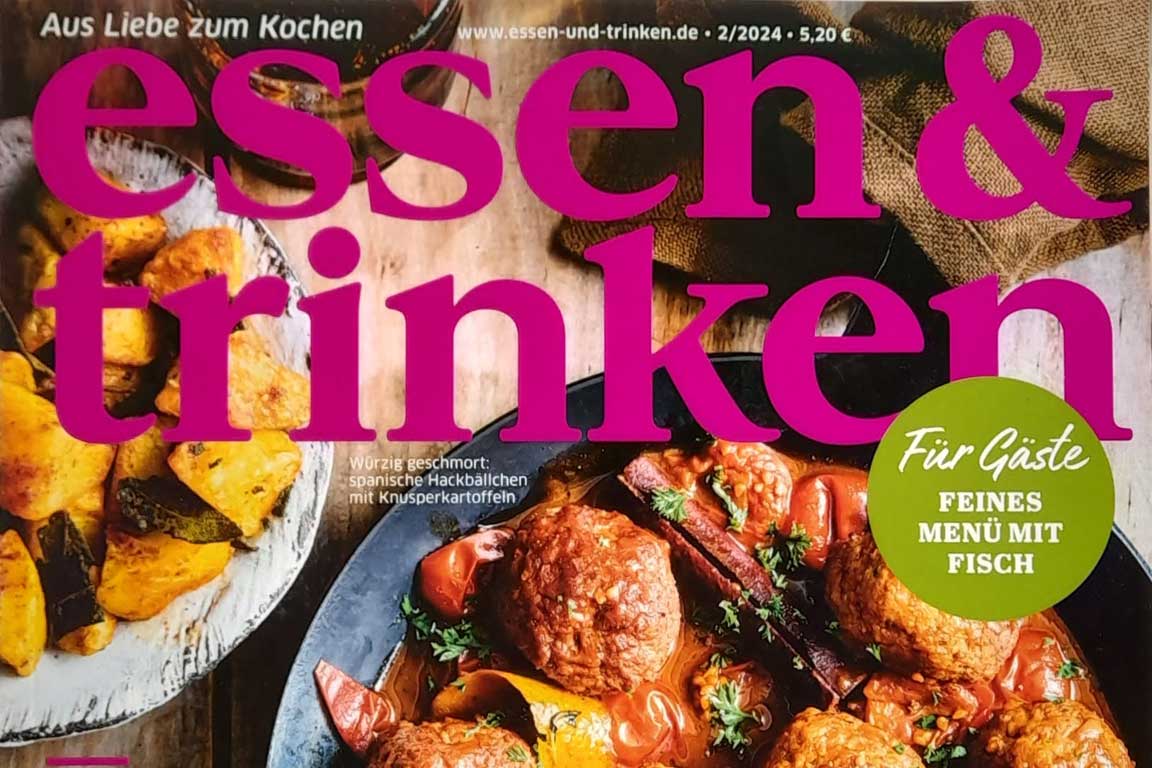 Gourmetmagazin Essen Und Trinken - Titel Ausgabe 02/2024